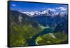 Germany, Bavaria, Upper Bavaria, Berchtesgadener Land (District), National Park Berchtesgaden-Udo Siebig-Framed Stretched Canvas