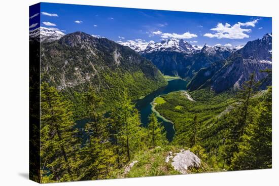 Germany, Bavaria, Upper Bavaria, Berchtesgadener Land (District), National Park Berchtesgaden-Udo Siebig-Stretched Canvas