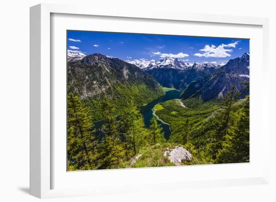 Germany, Bavaria, Upper Bavaria, Berchtesgadener Land (District), National Park Berchtesgaden-Udo Siebig-Framed Photographic Print