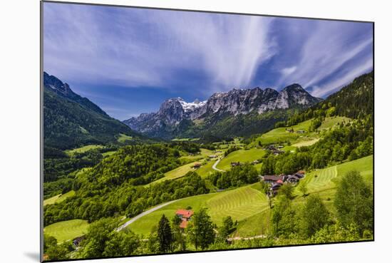 Germany, Bavaria, Upper Bavaria, Berchtesgadener Land (District), Ramsau Near Berchtesgaden-Udo Siebig-Mounted Photographic Print