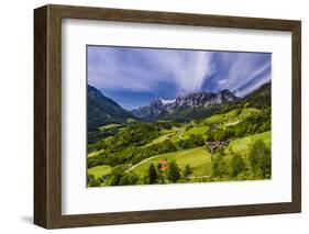 Germany, Bavaria, Upper Bavaria, Berchtesgadener Land (District), Ramsau Near Berchtesgaden-Udo Siebig-Framed Photographic Print