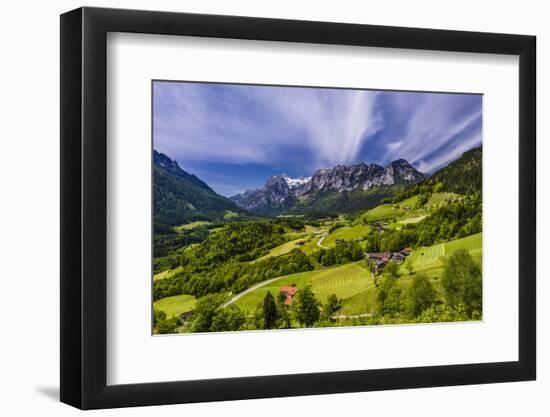 Germany, Bavaria, Upper Bavaria, Berchtesgadener Land (District), Ramsau Near Berchtesgaden-Udo Siebig-Framed Photographic Print