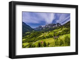 Germany, Bavaria, Upper Bavaria, Berchtesgadener Land (District), Ramsau Near Berchtesgaden-Udo Siebig-Framed Photographic Print