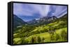 Germany, Bavaria, Upper Bavaria, Berchtesgadener Land (District), Ramsau Near Berchtesgaden-Udo Siebig-Framed Stretched Canvas