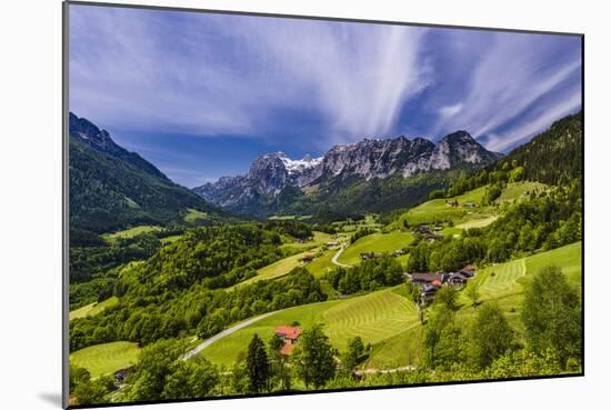 Germany, Bavaria, Upper Bavaria, Berchtesgadener Land (District), Ramsau Near Berchtesgaden-Udo Siebig-Mounted Photographic Print