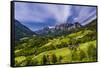 Germany, Bavaria, Upper Bavaria, Berchtesgadener Land (District), Ramsau Near Berchtesgaden-Udo Siebig-Framed Stretched Canvas