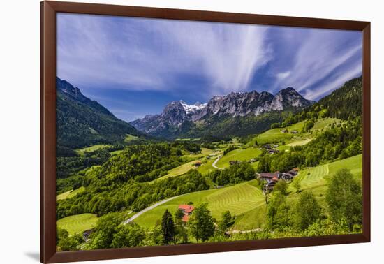 Germany, Bavaria, Upper Bavaria, Berchtesgadener Land (District), Ramsau Near Berchtesgaden-Udo Siebig-Framed Photographic Print