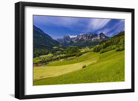 Germany, Bavaria, Upper Bavaria, Berchtesgadener Land, Ramsau Near Berchtesgaden-Udo Siebig-Framed Photographic Print