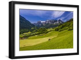 Germany, Bavaria, Upper Bavaria, Berchtesgadener Land, Ramsau Near Berchtesgaden-Udo Siebig-Framed Photographic Print