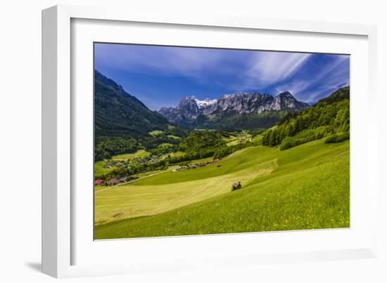 Germany, Bavaria, Upper Bavaria, Berchtesgadener Land, Ramsau Near Berchtesgaden-Udo Siebig-Framed Photographic Print