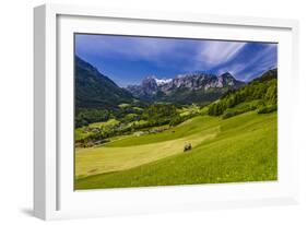 Germany, Bavaria, Upper Bavaria, Berchtesgadener Land, Ramsau Near Berchtesgaden-Udo Siebig-Framed Photographic Print