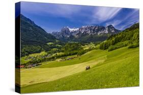 Germany, Bavaria, Upper Bavaria, Berchtesgadener Land, Ramsau Near Berchtesgaden-Udo Siebig-Stretched Canvas