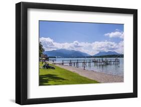 Germany, Bavaria, Upper Bavaria, Chiemgau, Breitbrunn Am Chiemsee (Lake-Udo Siebig-Framed Photographic Print