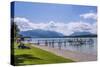 Germany, Bavaria, Upper Bavaria, Chiemgau, Breitbrunn Am Chiemsee (Lake-Udo Siebig-Stretched Canvas