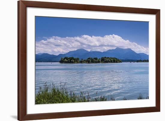 Germany, Bavaria, Upper Bavaria, Chiemgau, Gstadt Am Chiemsee (Lake-Udo Siebig-Framed Photographic Print