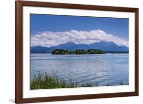 Germany, Bavaria, Upper Bavaria, Chiemgau, Gstadt Am Chiemsee (Lake-Udo Siebig-Framed Photographic Print