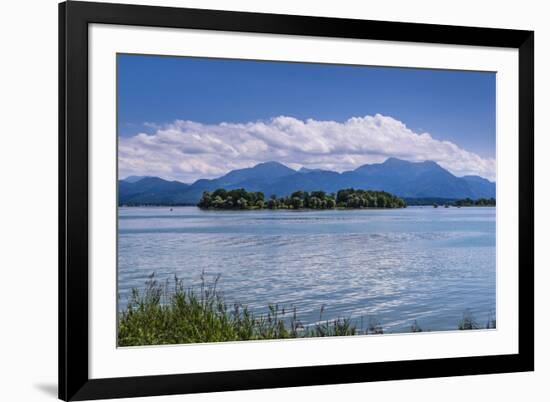 Germany, Bavaria, Upper Bavaria, Chiemgau, Gstadt Am Chiemsee (Lake-Udo Siebig-Framed Photographic Print