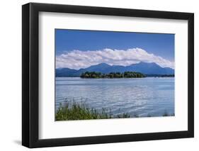 Germany, Bavaria, Upper Bavaria, Chiemgau, Gstadt Am Chiemsee (Lake-Udo Siebig-Framed Photographic Print