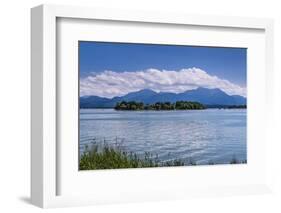 Germany, Bavaria, Upper Bavaria, Chiemgau, Gstadt Am Chiemsee (Lake-Udo Siebig-Framed Photographic Print