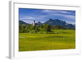 Germany, Bavaria, Upper Bavaria, Chiemgau, Samerberg (Mountain-Udo Siebig-Framed Photographic Print