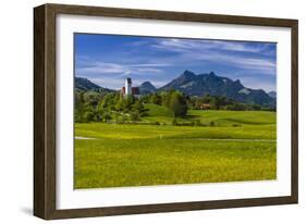 Germany, Bavaria, Upper Bavaria, Chiemgau, Samerberg (Mountain-Udo Siebig-Framed Photographic Print