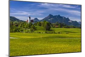 Germany, Bavaria, Upper Bavaria, Chiemgau, Samerberg (Mountain-Udo Siebig-Mounted Photographic Print