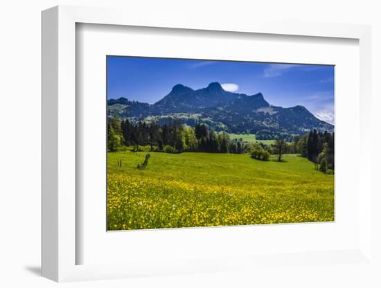 Germany, Bavaria, Upper Bavaria, Chiemgau, Samerberg (Mountain-Udo Siebig-Framed Photographic Print