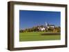 Germany, Bavaria, Upper Bavaria, 'FŸnf Seen Land' (Region), Andechs, Autumn Landscape with Andechs-Udo Siebig-Framed Photographic Print