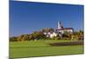 Germany, Bavaria, Upper Bavaria, 'FŸnf Seen Land' (Region), Andechs, Autumn Landscape with Andechs-Udo Siebig-Mounted Photographic Print