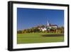 Germany, Bavaria, Upper Bavaria, 'FŸnf Seen Land' (Region), Andechs, Autumn Landscape with Andechs-Udo Siebig-Framed Photographic Print