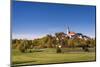 Germany, Bavaria, Upper Bavaria, 'FŸnf Seen Land' (Region), Andechs, Autumn Landscape with Andechs-Udo Siebig-Mounted Photographic Print