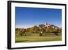 Germany, Bavaria, Upper Bavaria, 'FŸnf Seen Land' (Region), Andechs, Autumn Landscape with Andechs-Udo Siebig-Framed Photographic Print