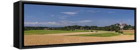 Germany, Bavaria, Upper Bavaria, 'FŸnf Seen Land' (Region), Andechs-Udo Siebig-Framed Stretched Canvas