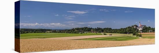 Germany, Bavaria, Upper Bavaria, 'FŸnf Seen Land' (Region), Andechs-Udo Siebig-Stretched Canvas