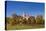 Germany, Bavaria, Upper Bavaria, FŸnfseenland, Andechs, Autumn Landscape with Abbey Andechs-Udo Siebig-Stretched Canvas