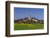 Germany, Bavaria, Upper Bavaria, FŸnfseenland, Andechs, Spring Landscape with Abbey Andechs-Udo Siebig-Framed Photographic Print