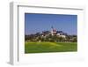 Germany, Bavaria, Upper Bavaria, FŸnfseenland, Andechs, Spring Landscape with Abbey Andechs-Udo Siebig-Framed Photographic Print