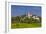 Germany, Bavaria, Upper Bavaria, FŸnfseenland, Andechs, Spring Scenery with Cloister of Andechs-Udo Siebig-Framed Photographic Print