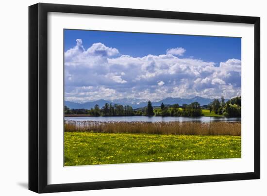 Germany, Bavaria, Upper Bavaria, FŸnfseenland, Nut Mountain-Udo Siebig-Framed Photographic Print