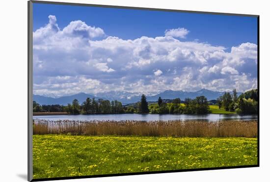 Germany, Bavaria, Upper Bavaria, FŸnfseenland, Nut Mountain-Udo Siebig-Mounted Photographic Print