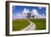 Germany, Bavaria, Upper Bavaria, FŸnfseenland, Schmitten, Municipality Seeshaupt, Spring Scenery-Udo Siebig-Framed Photographic Print