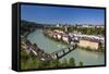 Germany, Bavaria, Upper Bavaria, Inn-Salzach, Burghausen-Udo Siebig-Framed Stretched Canvas