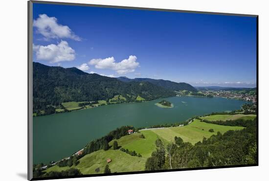 Germany, Bavaria, Upper Bavaria, Mangfall (Mountain Range), Schliersee (Village)-Udo Siebig-Mounted Photographic Print