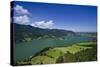 Germany, Bavaria, Upper Bavaria, Mangfall (Mountain Range), Schliersee (Village)-Udo Siebig-Stretched Canvas