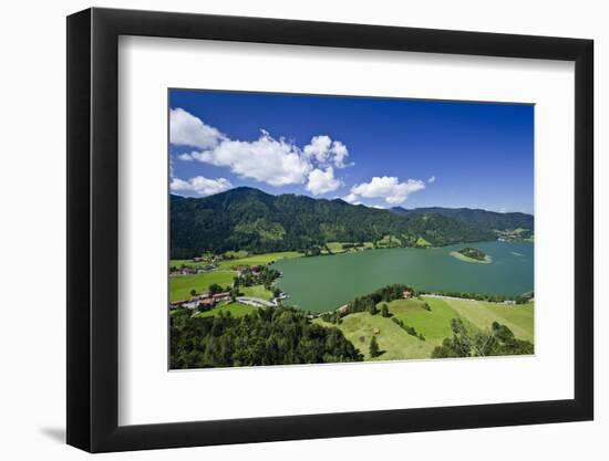 Germany, Bavaria, Upper Bavaria, Mangfall (Mountain Range), Schliersee (Village)-Udo Siebig-Framed Photographic Print