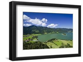 Germany, Bavaria, Upper Bavaria, Mangfall (Mountain Range), Schliersee (Village)-Udo Siebig-Framed Photographic Print