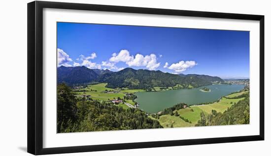 Germany, Bavaria, Upper Bavaria, Mangfall (Mountain Range), Schliersee (Village-Udo Siebig-Framed Photographic Print