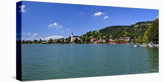 Germany, Bavaria, Upper Bavaria, Mangfall (Mountain Range), Schliersee (Village-Udo Siebig-Stretched Canvas