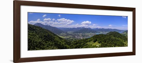 Germany, Bavaria, Upper Bavaria, Mangfall (Mountain Range), Tegernsee (Lake-Udo Siebig-Framed Photographic Print