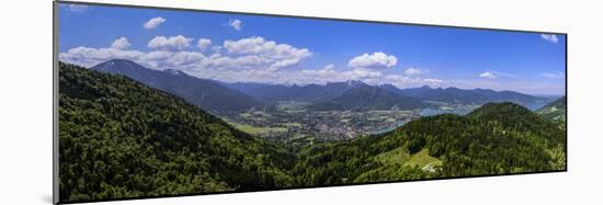 Germany, Bavaria, Upper Bavaria, Mangfall (Mountain Range), Tegernsee (Lake-Udo Siebig-Mounted Photographic Print